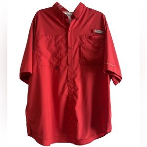 Columbia - Mens XL - Omni-Shade - Salmon Color